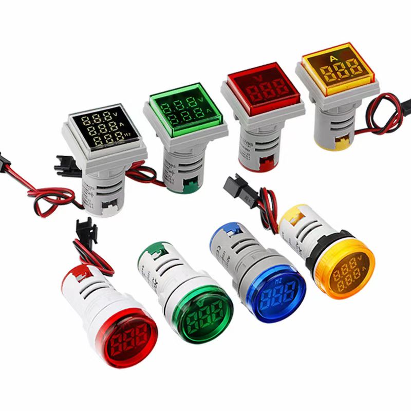22mm mini voltmeter / Ammeter / Hertz metre Led Dîjîtal Light