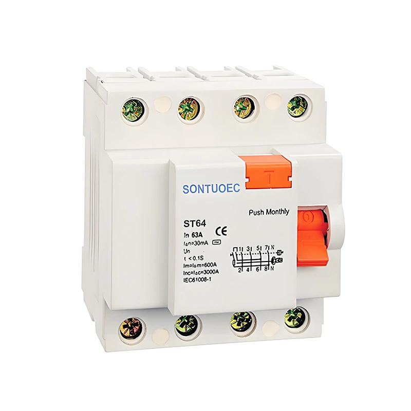 4P 63A / 30MA Residual Breaker Circuit