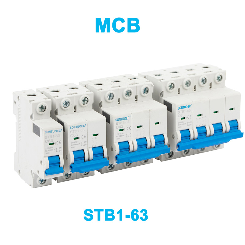 Structure C65 Competitive C65 STB1-63 Series Circuit Miniature Breaker MCB