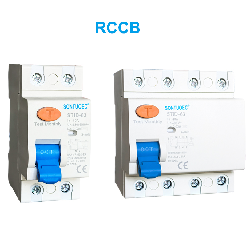 Stid-63 Series Rccb 230V 63A Residual Circuit Breaker