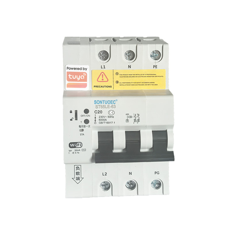 WiFi ST65LE-63wf2 Series Multifunctional IoT Intelligent Circuit Breaker RCBO